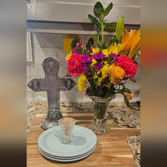 Crystal Toothpick Holder or Matchstick Holder - Picture 3 of 3